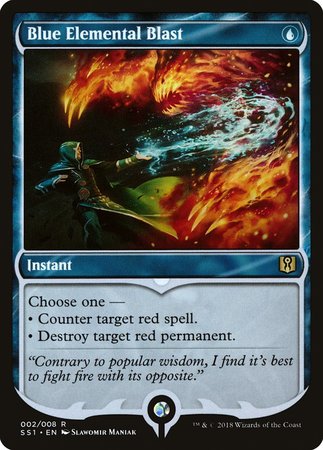 Blue Elemental Blast [Signature Spellbook: Jace] | Fandemonia Ltd