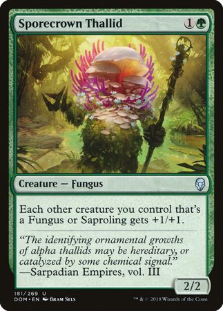Sporecrown Thallid [Dominaria] | Fandemonia Ltd