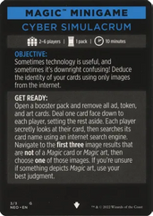 Cyber Simulacrum (Magic Minigame) [Kamigawa: Neon Dynasty Minigame] | Fandemonia Ltd