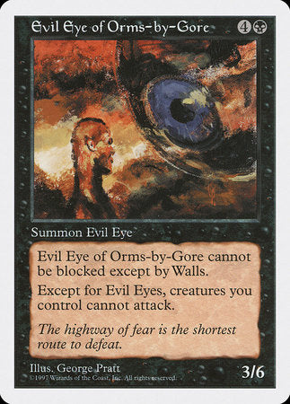 Evil Eye of Orms-by-Gore [Fifth Edition] | Fandemonia Ltd
