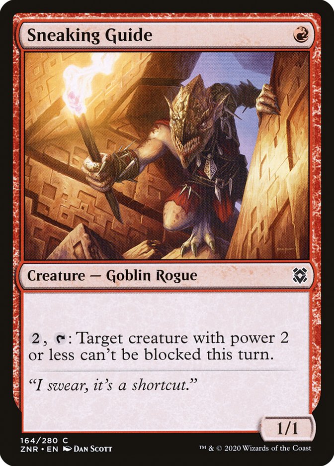Sneaking Guide [Zendikar Rising] | Fandemonia Ltd