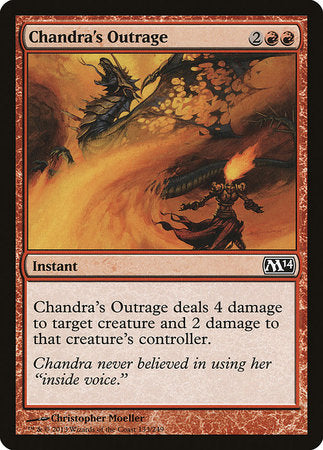 Chandra's Outrage [Magic 2014] | Fandemonia Ltd