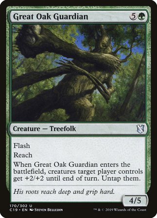 Great Oak Guardian [Commander 2019] | Fandemonia Ltd