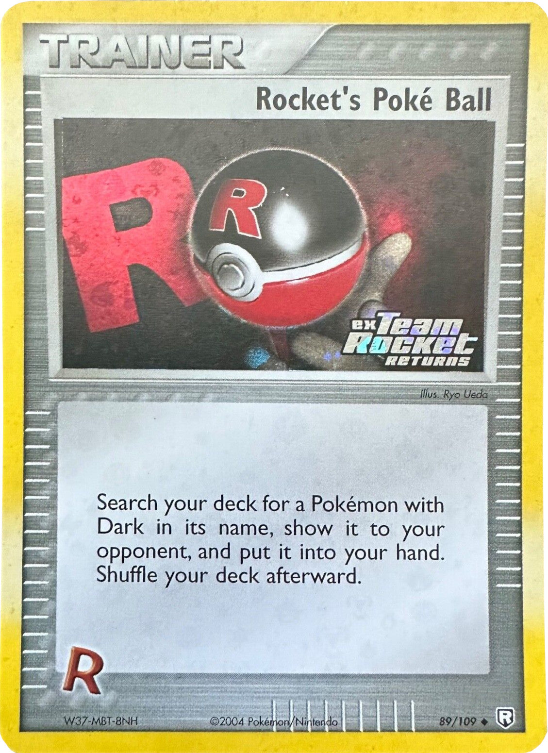 Rocket's Poke Ball (89/109) (Stamped) [EX: Team Rocket Returns] | Fandemonia Ltd