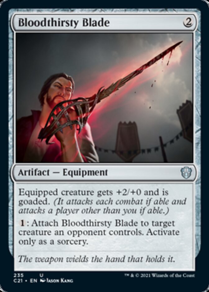 Bloodthirsty Blade [Commander 2021] | Fandemonia Ltd