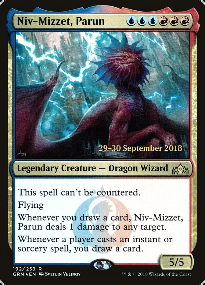 Niv-Mizzet, Parun  [Guilds of Ravnica Prerelease Promos] | Fandemonia Ltd