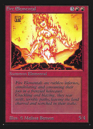Fire Elemental (IE) [Intl. Collectors’ Edition] | Fandemonia Ltd