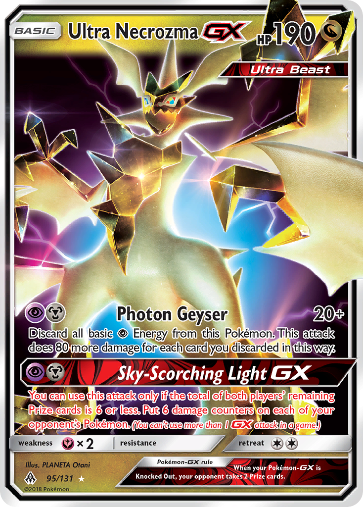 Ultra Necrozma GX (95/131) [Sun & Moon: Forbidden Light] | Fandemonia Ltd