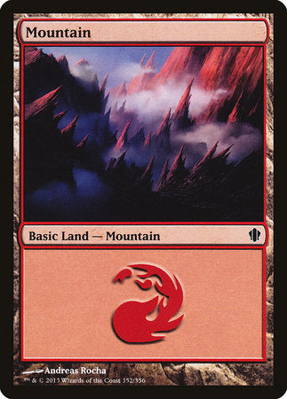 Mountain (352) [Commander 2013] | Fandemonia Ltd