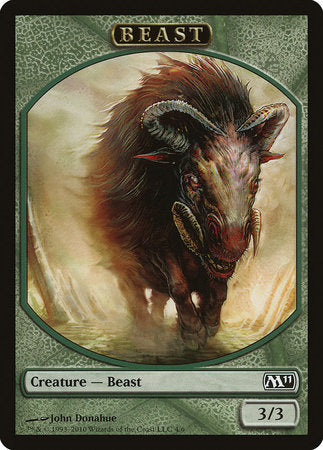 Beast Token [Magic 2011 Tokens] | Fandemonia Ltd