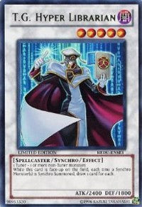 T.G. Hyper Librarian [REDU-ENSE1] Super Rare | Fandemonia Ltd