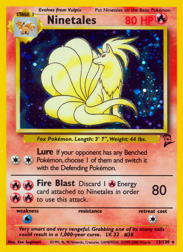 Ninetales (13/130) [Base Set 2] | Fandemonia Ltd