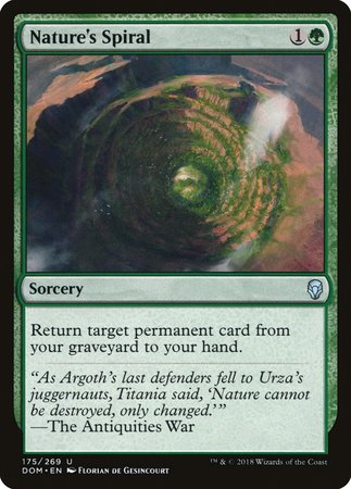 Nature's Spiral [Dominaria] | Fandemonia Ltd