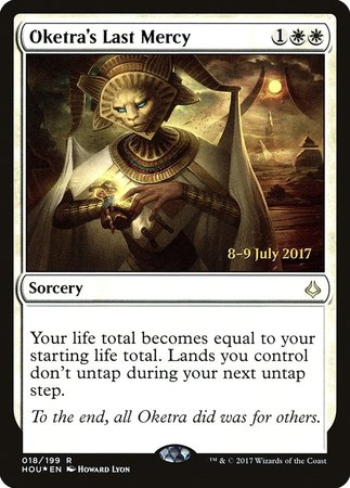 Oketra's Last Mercy [Hour of Devastation Promos] | Fandemonia Ltd