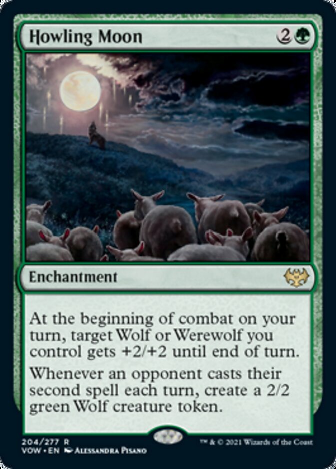 Howling Moon [Innistrad: Crimson Vow] | Fandemonia Ltd