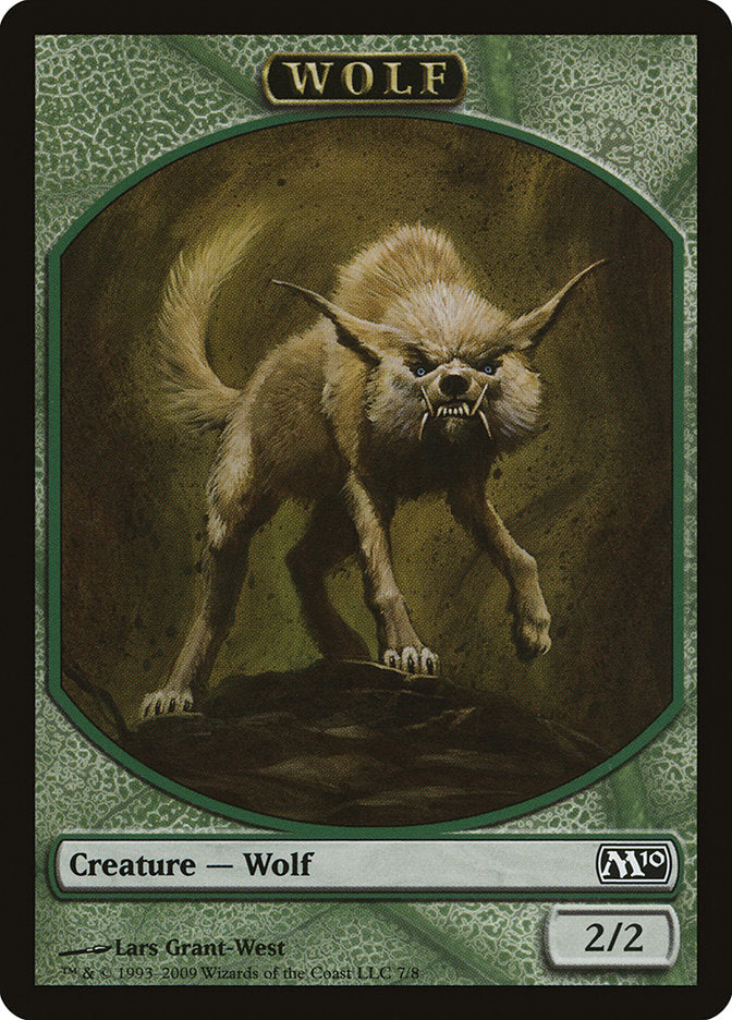 Wolf [Magic 2010 Tokens] | Fandemonia Ltd