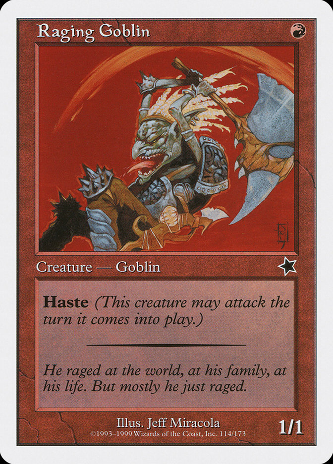 Raging Goblin [Starter 1999] | Fandemonia Ltd