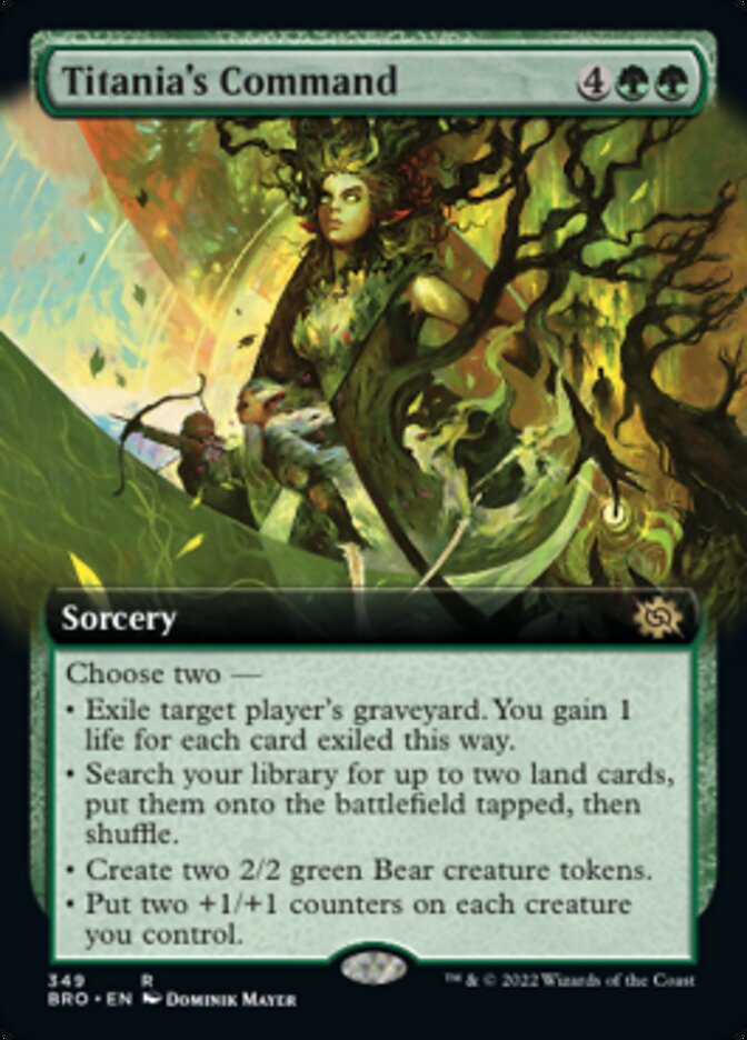 Titania's Command (Extended Art) [The Brothers' War] | Fandemonia Ltd