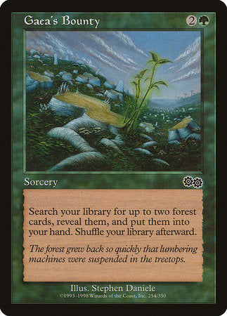 Gaea's Bounty [Urza's Saga] | Fandemonia Ltd