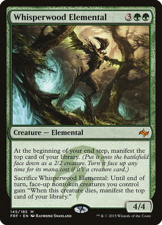 Whisperwood Elemental [Fate Reforged] | Fandemonia Ltd