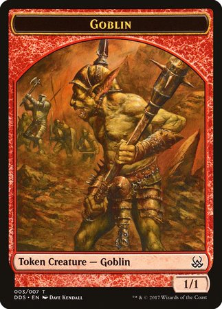 Goblin Token [Duel Decks: Mind vs. Might Tokens] | Fandemonia Ltd