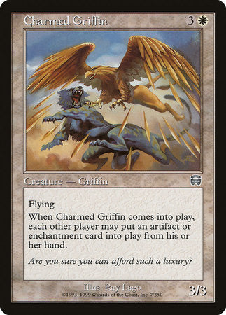 Charmed Griffin [Mercadian Masques] | Fandemonia Ltd