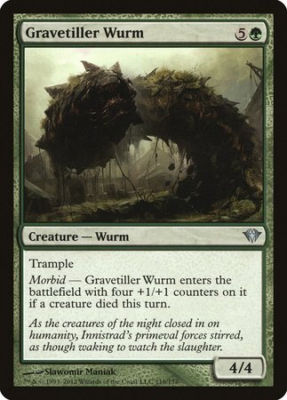 Gravetiller Wurm [Dark Ascension] | Fandemonia Ltd