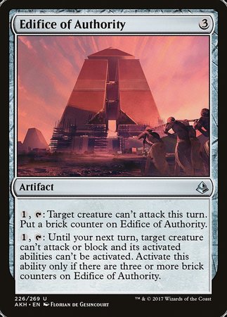 Edifice of Authority [Amonkhet] | Fandemonia Ltd
