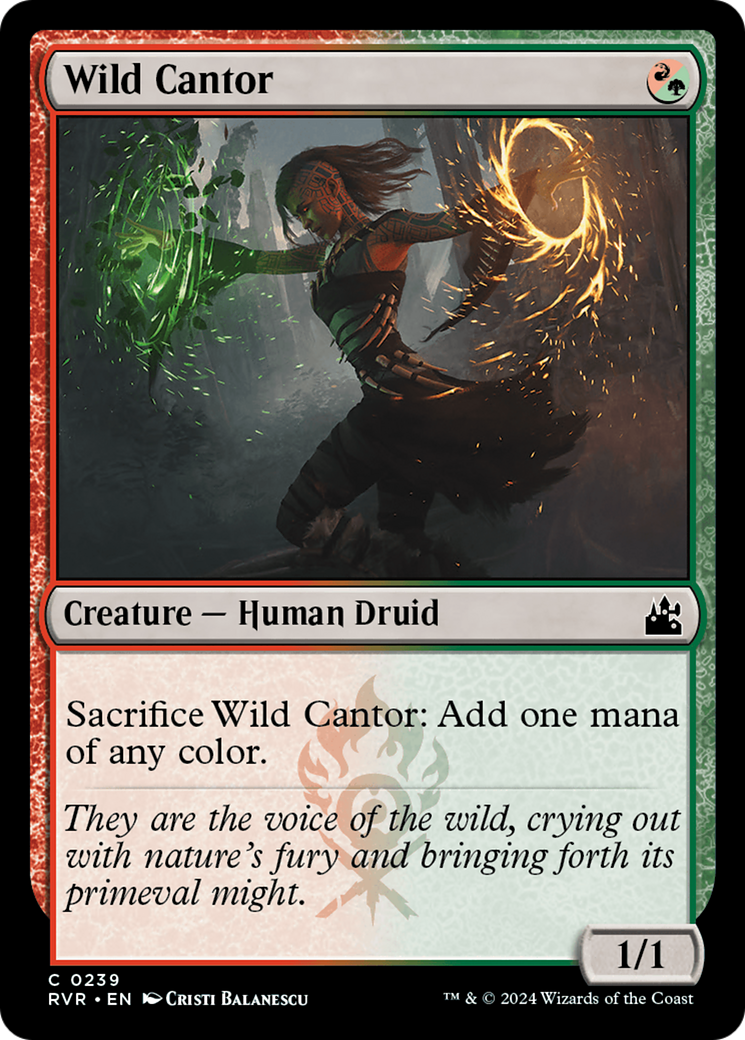 Wild Cantor [Ravnica Remastered] | Fandemonia Ltd