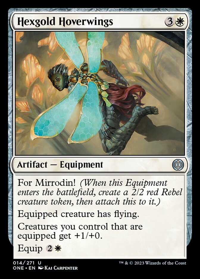 Hexgold Hoverwings [Phyrexia: All Will Be One] | Fandemonia Ltd