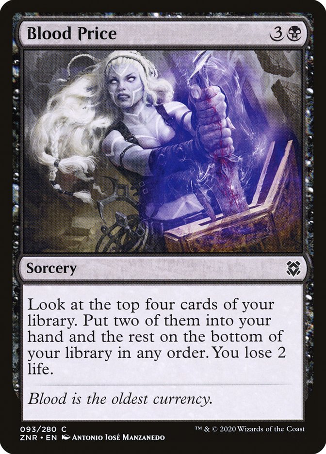 Blood Price [Zendikar Rising] | Fandemonia Ltd
