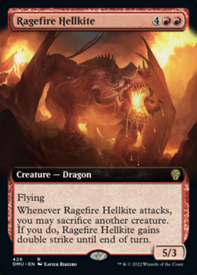 Ragefire Hellkite (Extended Art) [Dominaria United] | Fandemonia Ltd