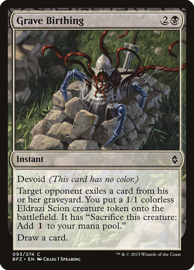 Grave Birthing [Battle for Zendikar] | Fandemonia Ltd
