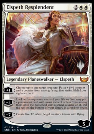 Elspeth Resplendent (Promo Pack) [Streets of New Capenna Promos] | Fandemonia Ltd