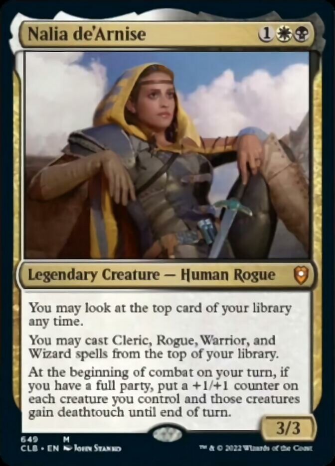 Nalia de'Arnise [Commander Legends: Battle for Baldur's Gate] | Fandemonia Ltd