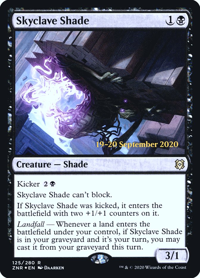 Skyclave Shade  [Zendikar Rising Prerelease Promos] | Fandemonia Ltd