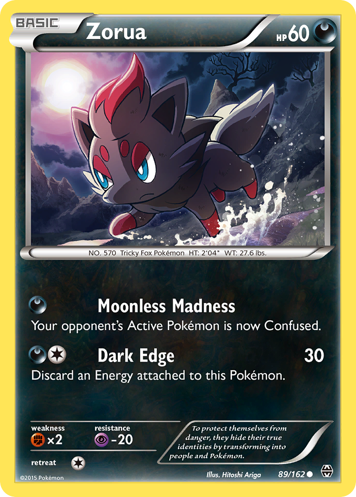 Zorua (89/162) [XY: BREAKthrough] | Fandemonia Ltd