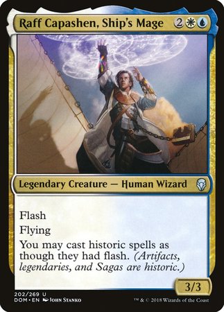 Raff Capashen, Ship's Mage [Dominaria] | Fandemonia Ltd