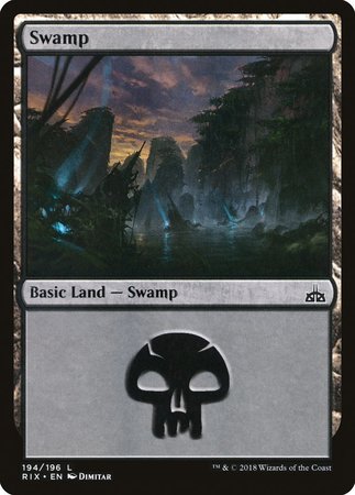 Swamp [Rivals of Ixalan] | Fandemonia Ltd