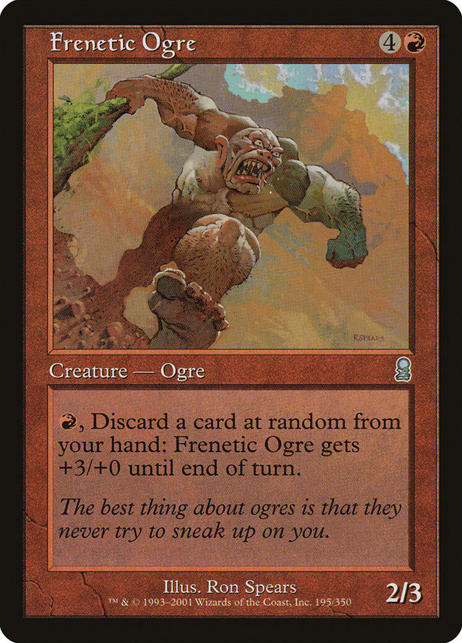 Frenetic Ogre [Odyssey] | Fandemonia Ltd