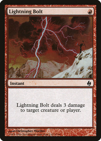Lightning Bolt [Premium Deck Series: Fire and Lightning] | Fandemonia Ltd