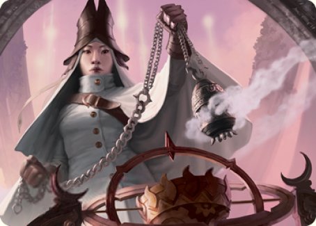 Celestus Sanctifier Art Card [Innistrad: Midnight Hunt Art Series] | Fandemonia Ltd