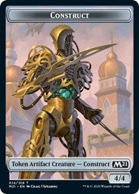 Construct // Zombie Double-sided Token [Core Set 2021 Tokens] | Fandemonia Ltd