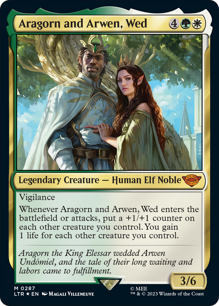 Aragorn and Arwen, Wed [The Lord of the Rings: Tales of Middle-Earth] | Fandemonia Ltd