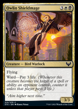 Owlin Shieldmage [Strixhaven: School of Mages] | Fandemonia Ltd