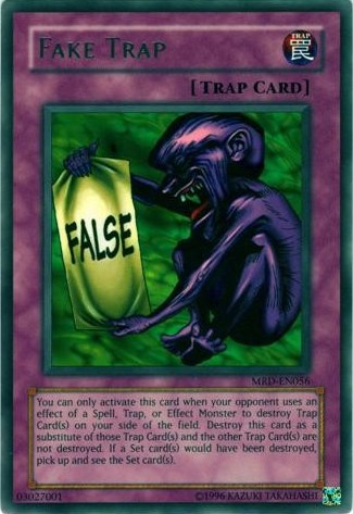Fake Trap [MRD-EN056] Rare | Fandemonia Ltd