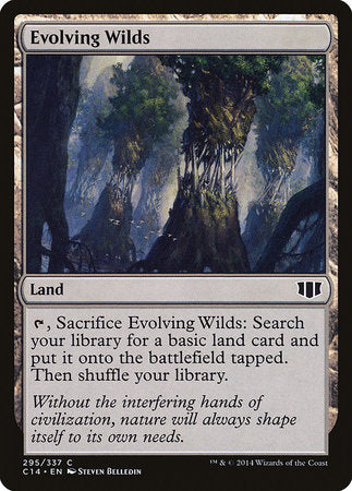 Evolving Wilds [Commander 2014] | Fandemonia Ltd