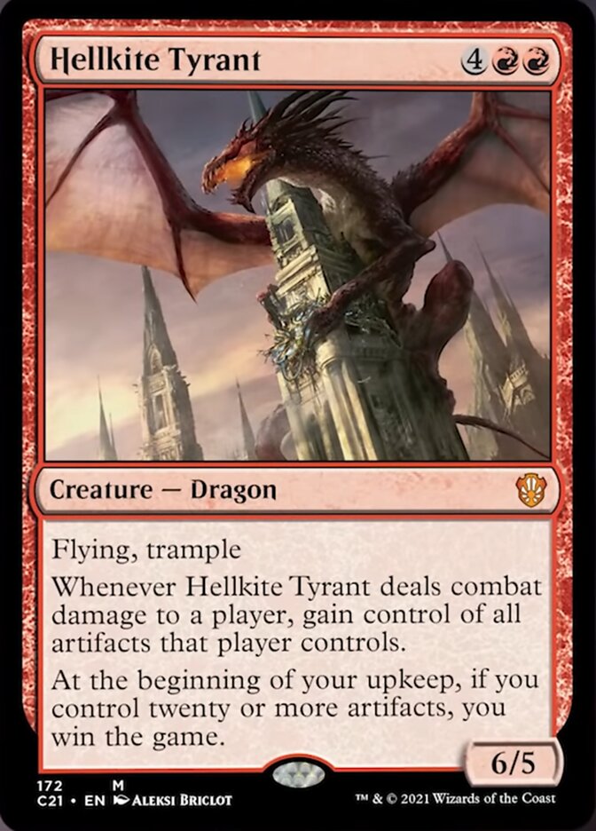Hellkite Tyrant [Commander 2021] | Fandemonia Ltd