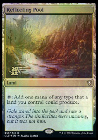 Reflecting Pool [Commander Legends: Battle for Baldur's Gate Prerelease Promos] | Fandemonia Ltd