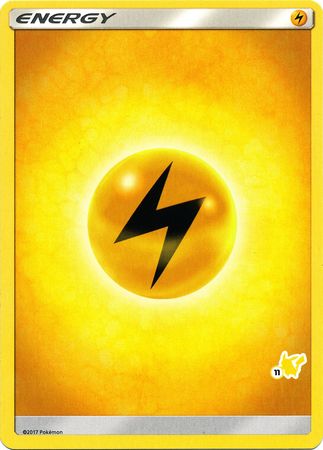 Lightning Energy (Pikachu Stamp #11) [Battle Academy 2020] | Fandemonia Ltd